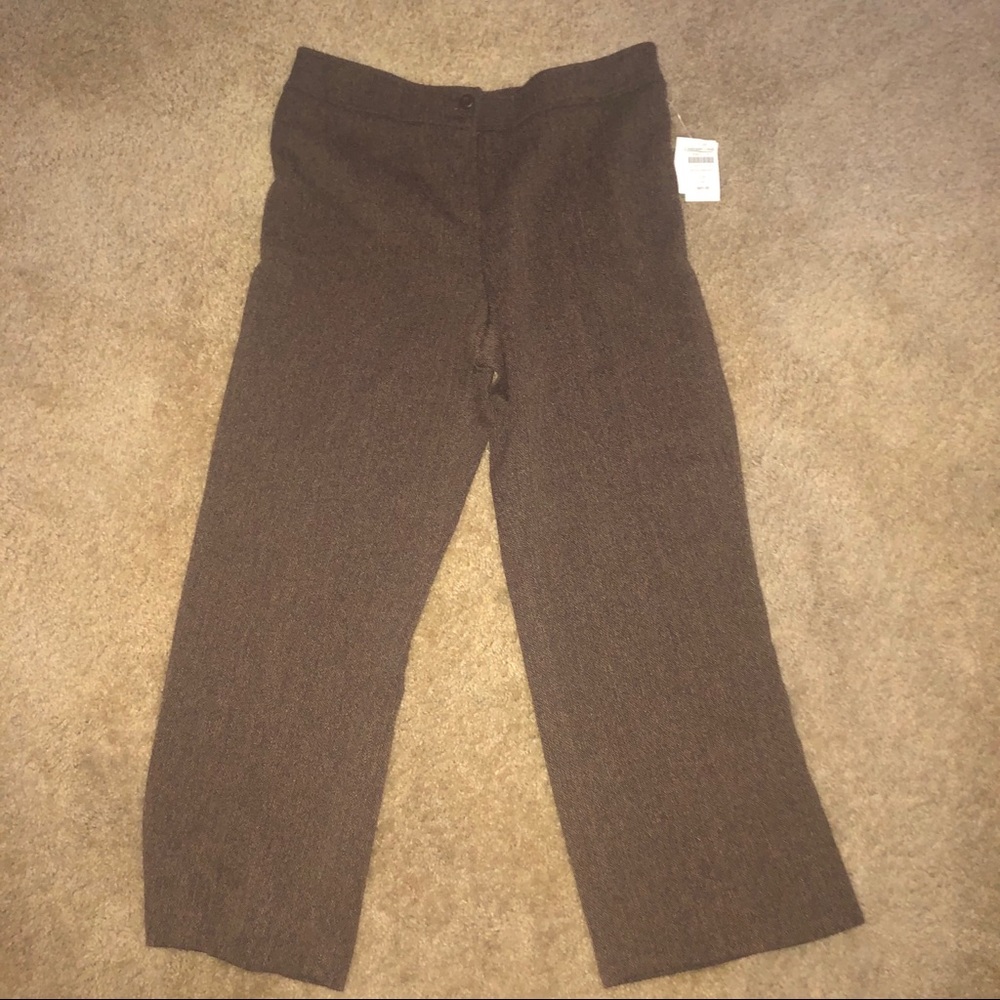 Women’s button tweed pants
